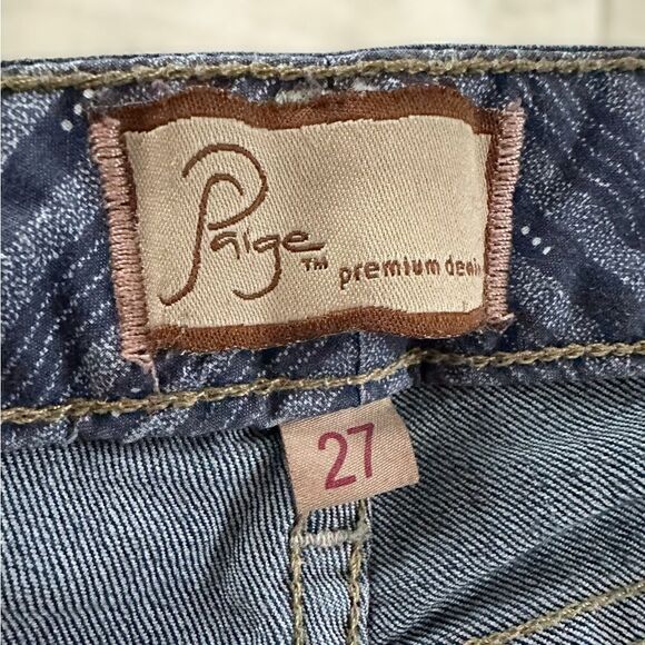 Paige Jeans Peg Skinny Jeans Size 27 - Picture 13 of 13